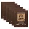 Ambiance Picture Frame Glass and Backing 11x14" - 6 Pack – 2mm Thick Glass Sheets with White Corrugated Cardboard Backing – Replacement Glass for Open-Back Frames